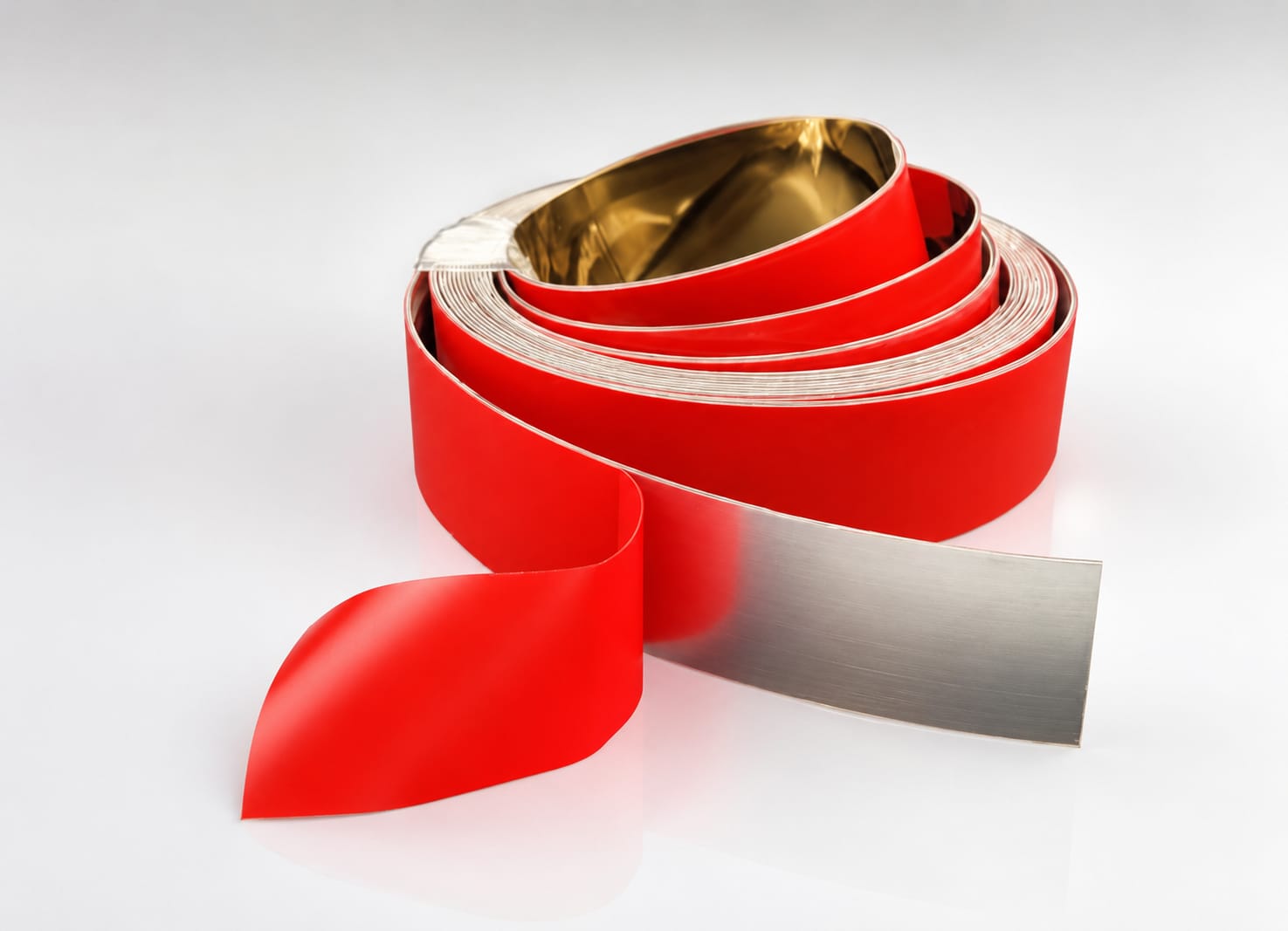 Self adhesive rolls